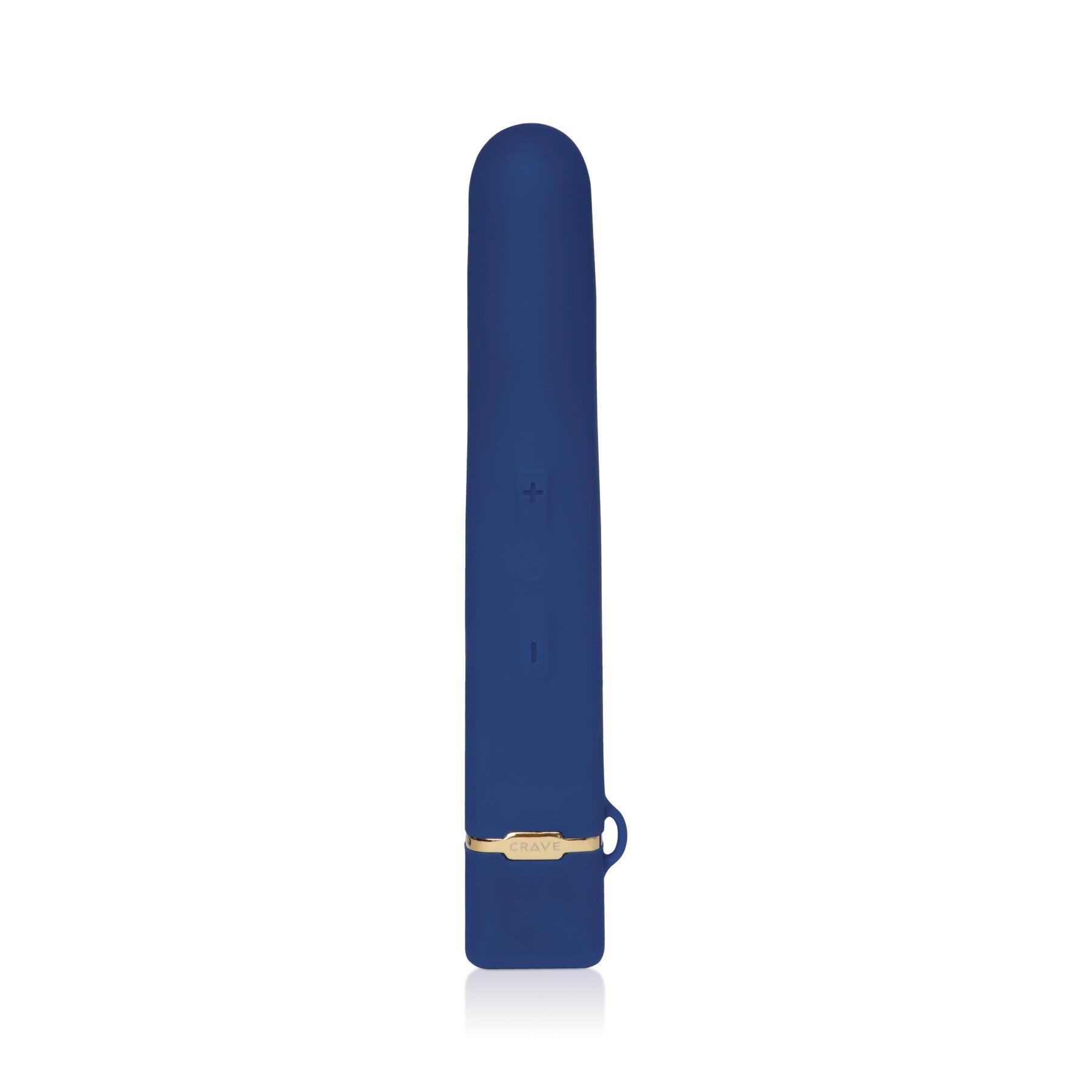 Crave Flex Vibrator blue full view 2