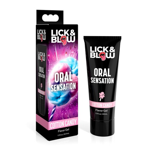 Good Blow Oral Sensation Flavor Gel box and bottle