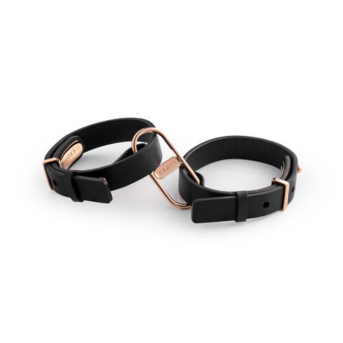 Crave Icon Leather Cuffs - Bondage | Adam & Eve