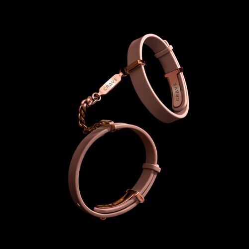 Crave Silicone Id Cuffs with background