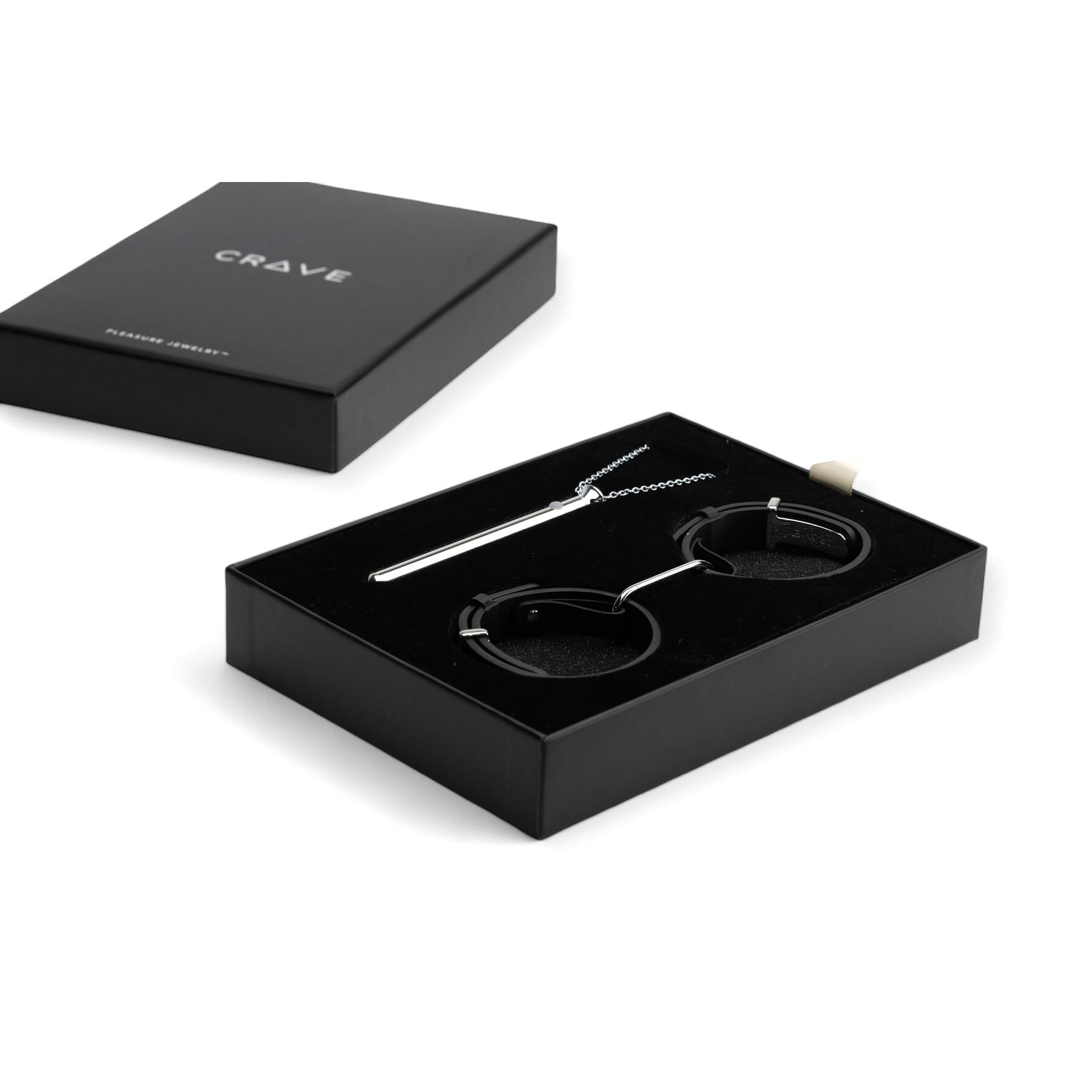 Crave Classic Pleasure Set Vesper & Icon Cuffs package