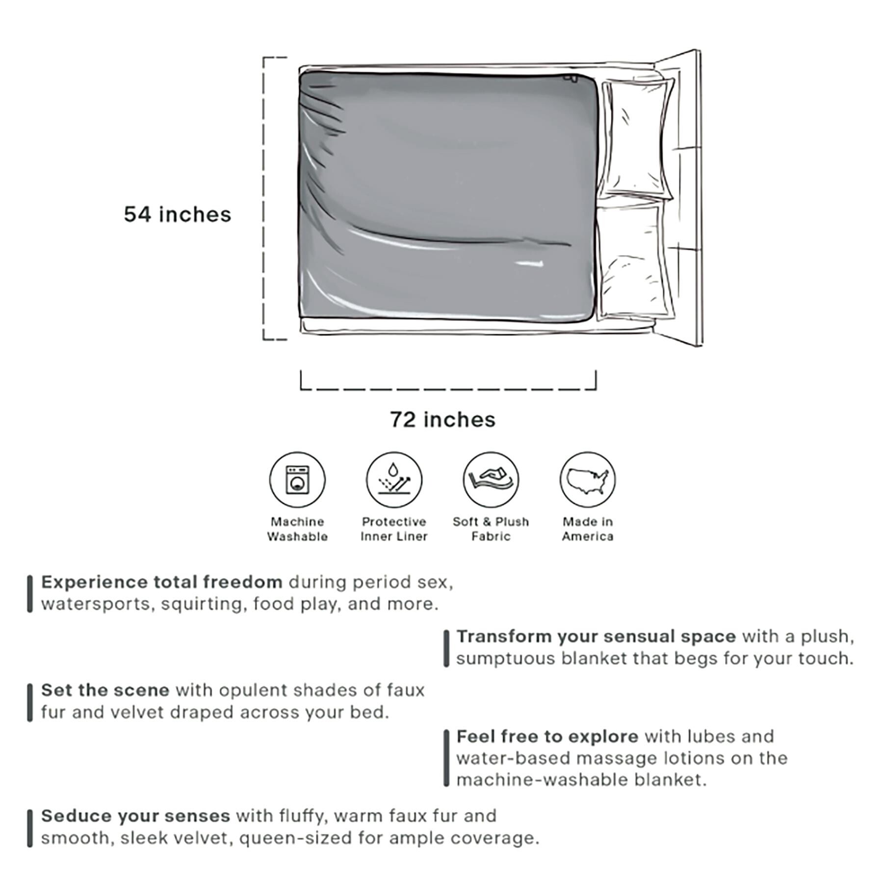 Liberator Fascinator Fur Throw