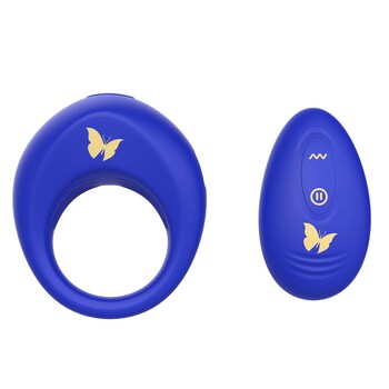 Wild Secrets Excite Deluxe Remote Control Couples Ring - Product and Remote