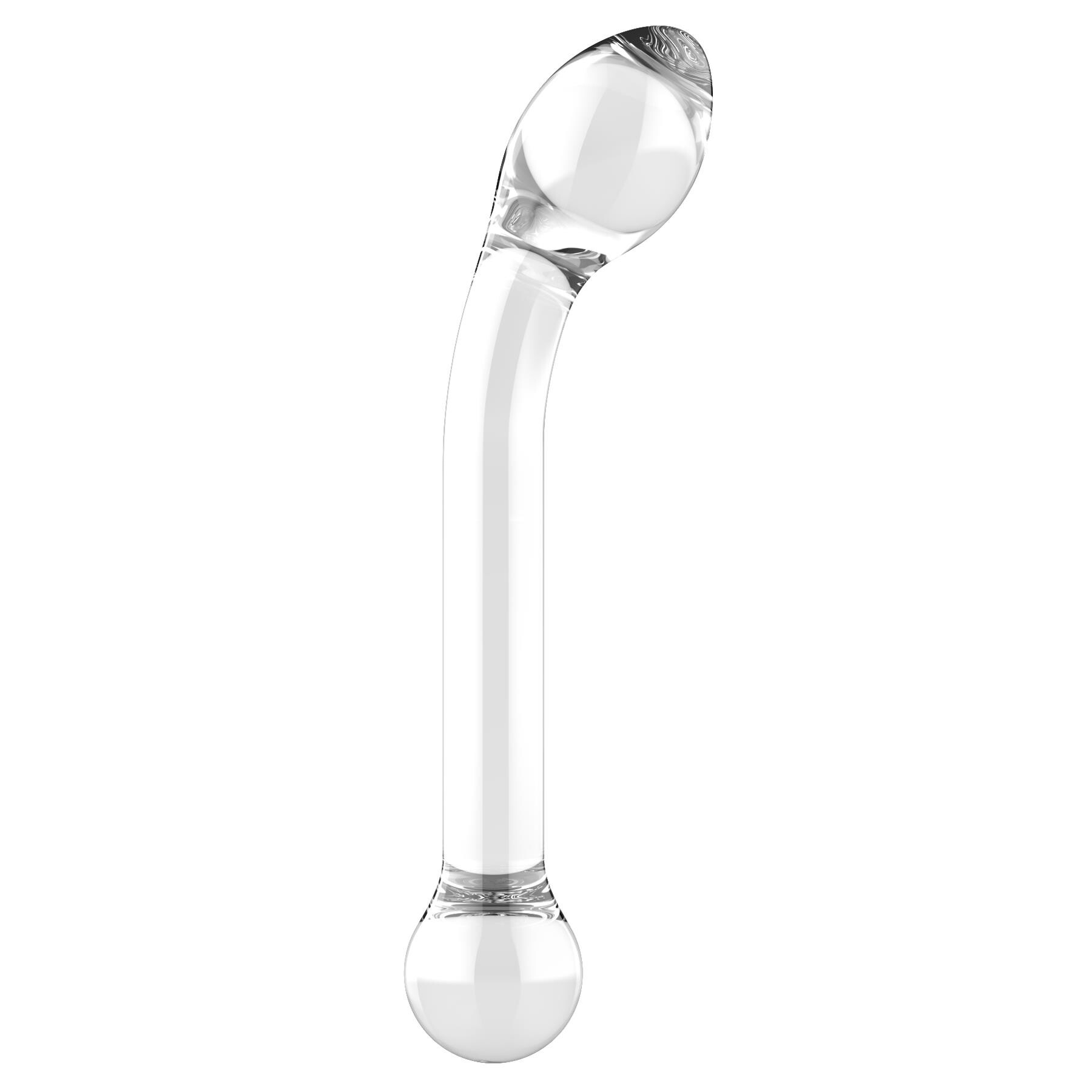 Wild Secrets Glimmer Glass Dildo - Product Shot #2