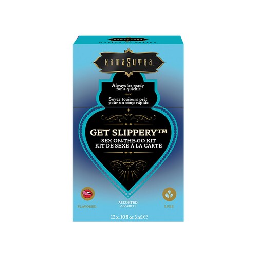 Kama Sutra GET SLIPPERY Sex-To-Go Kit