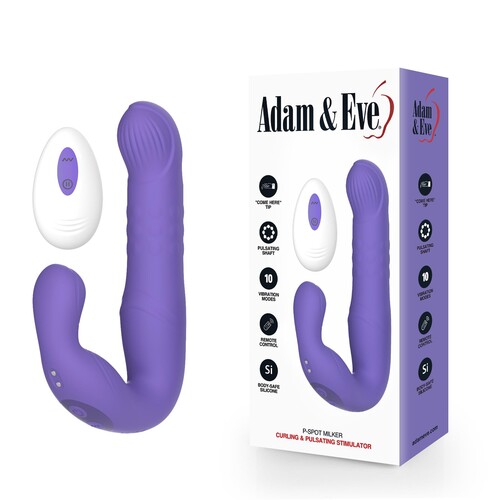 Adam & Eve P-Spot Milker, package, and remote