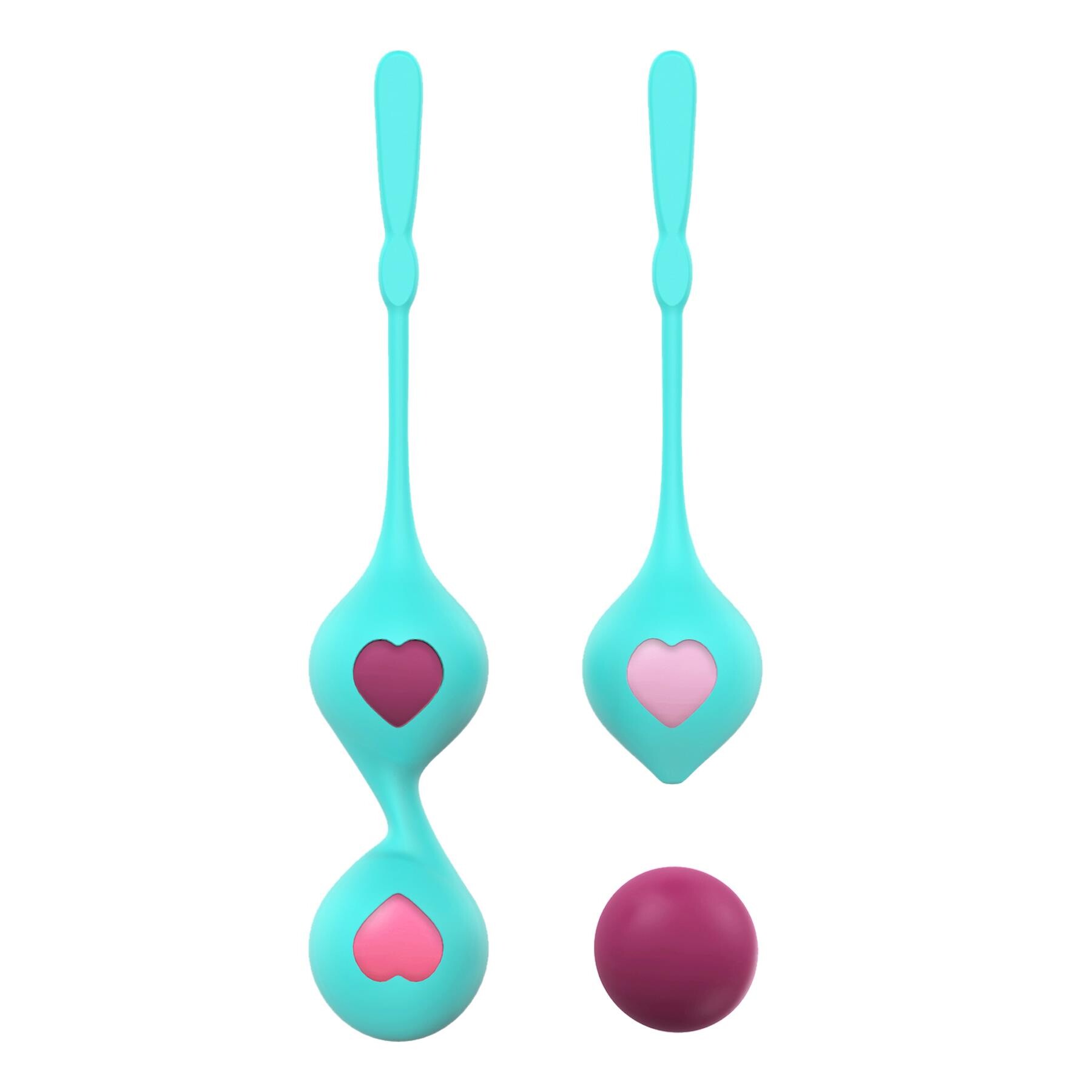 Eve's Kegel Hearts front view