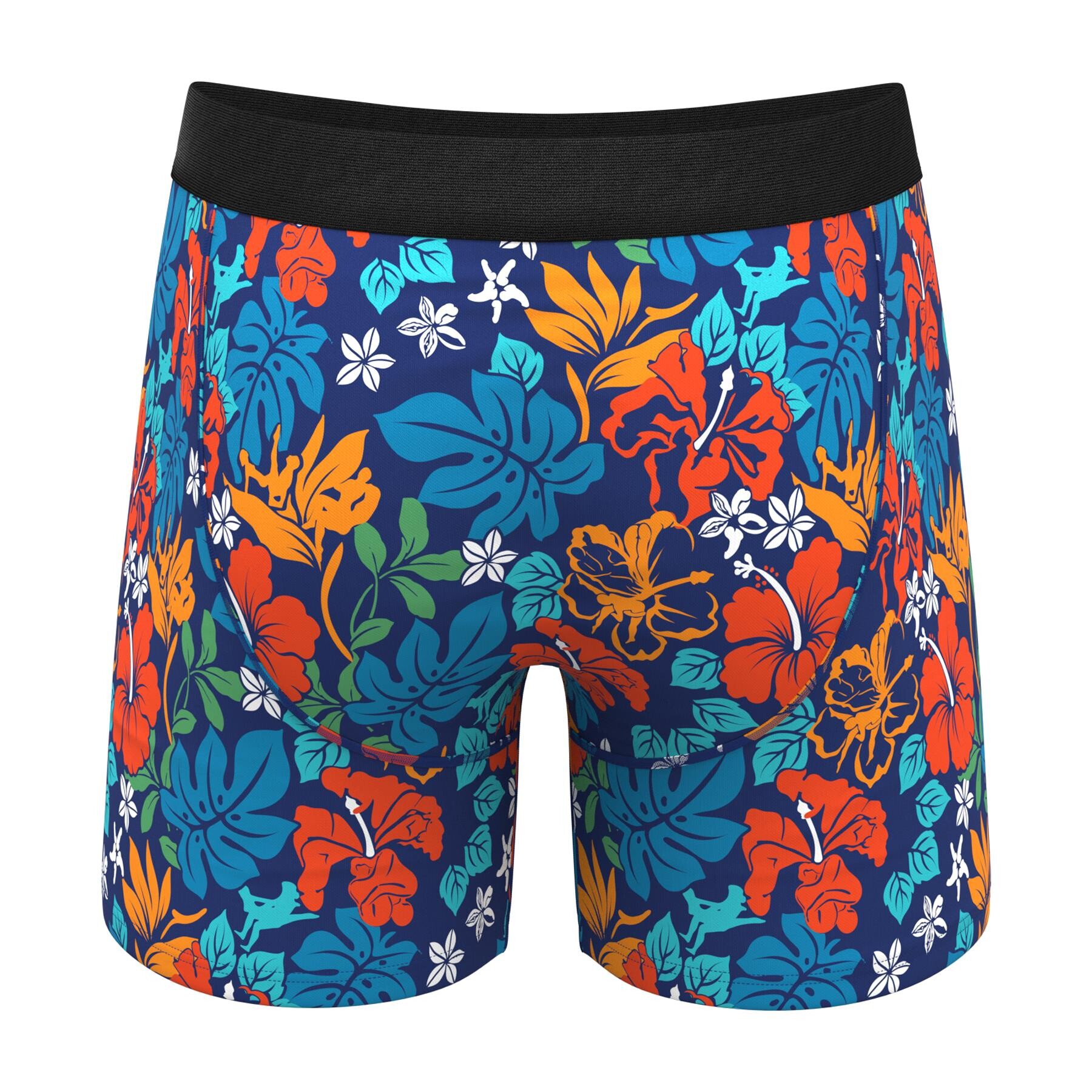 THE GET LEI'D | NAUGHTY TROPICAL BALL HAMMOCK® POUCH UNDERWEAR WITH FLY back