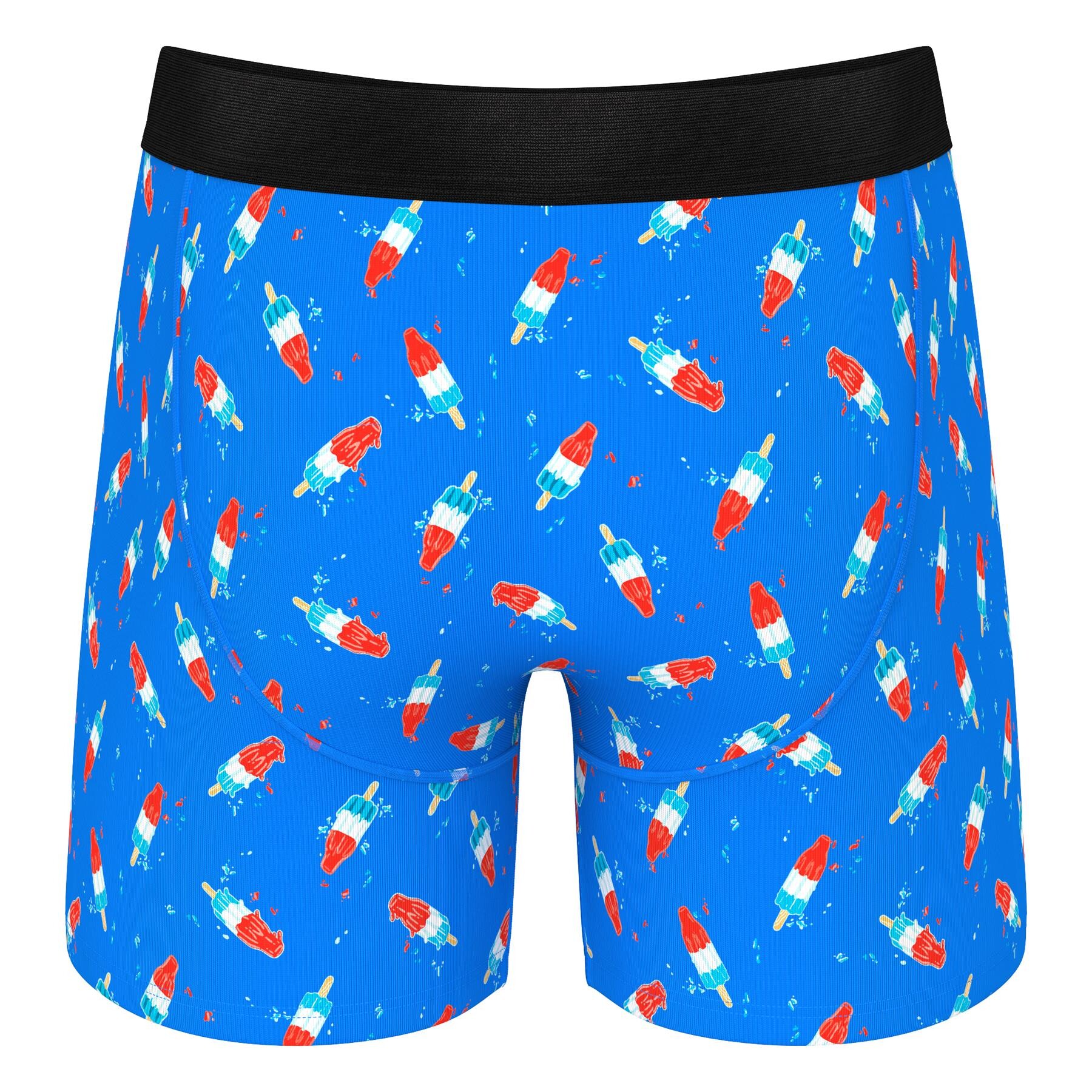 THE POPSICLE STICK APEX USA POPSICLE BALL HAMMOCK® POUCH UNDERWEAR WITH FLY back