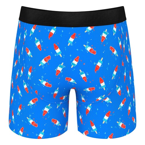 THE POPSICLE STICK APEX USA POPSICLE BALL HAMMOCK® POUCH UNDERWEAR WITH FLY back