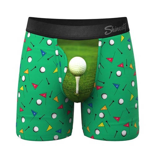 THE FRONT NINE GOLF BALL HAMMOCK® POUCH UNDERWEAR WITH FLY