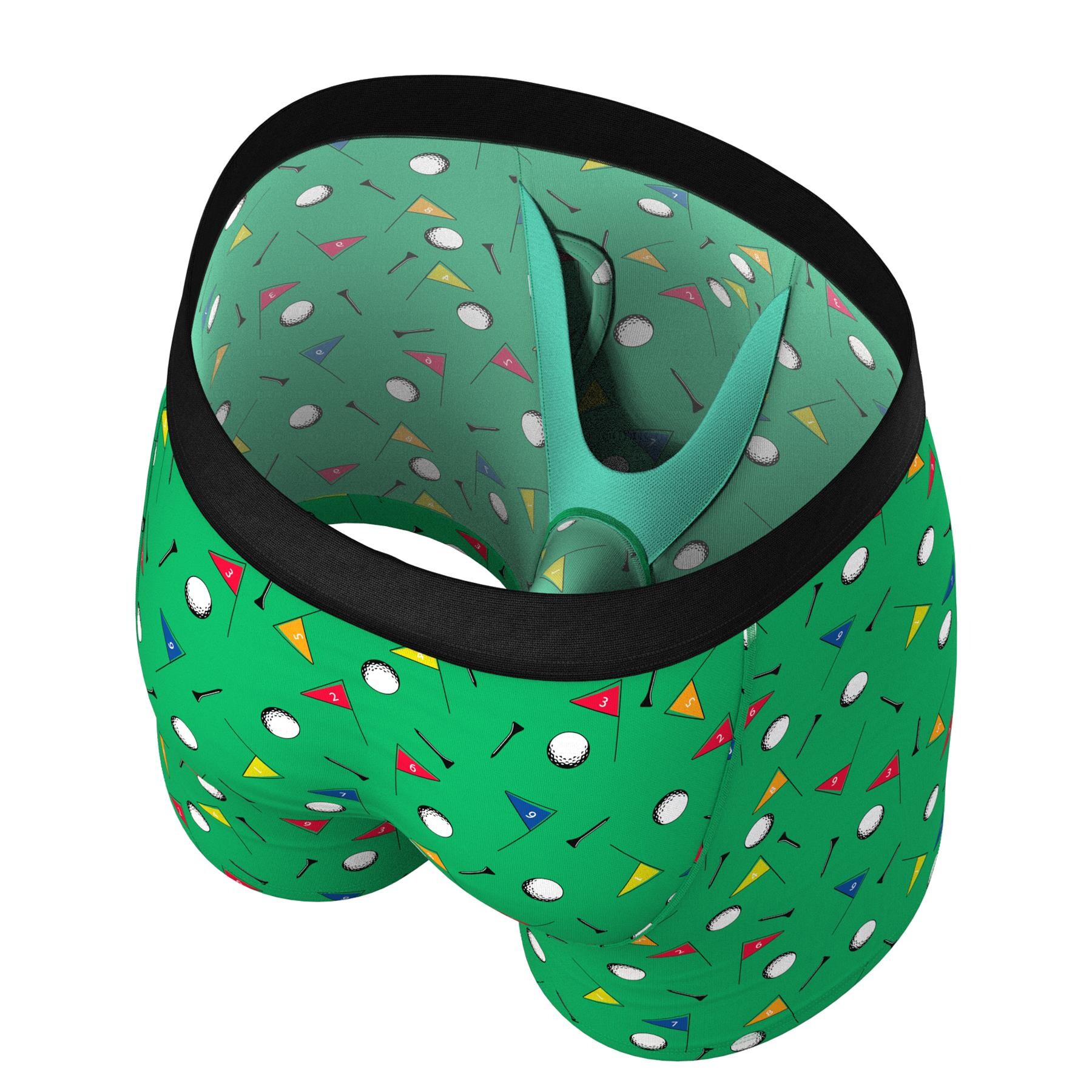 THE FRONT NINE GOLF BALL HAMMOCK® POUCH UNDERWEAR WITH FLY