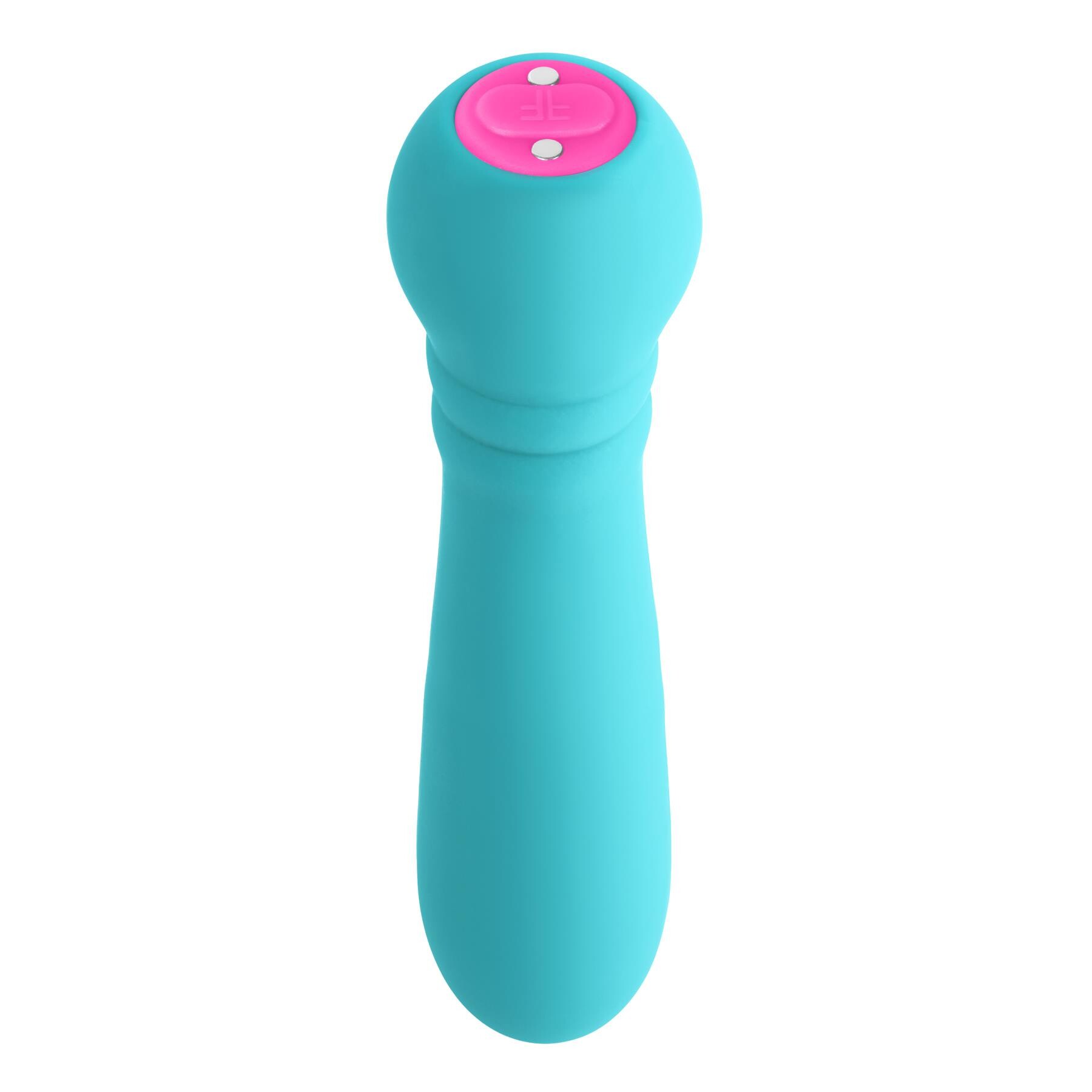 Femme Funn Ultra Bullet Massager turquoise downward up close