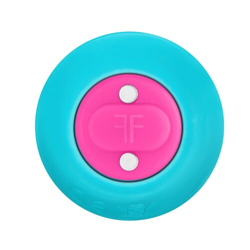 Femme Funn Ultra Bullet Massager turquoise downward showing where to charge