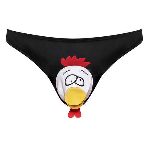 Choke the chicken bikini front