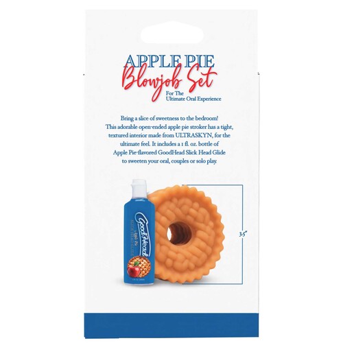 Good Head Apple Pie Blowjob Set packaging