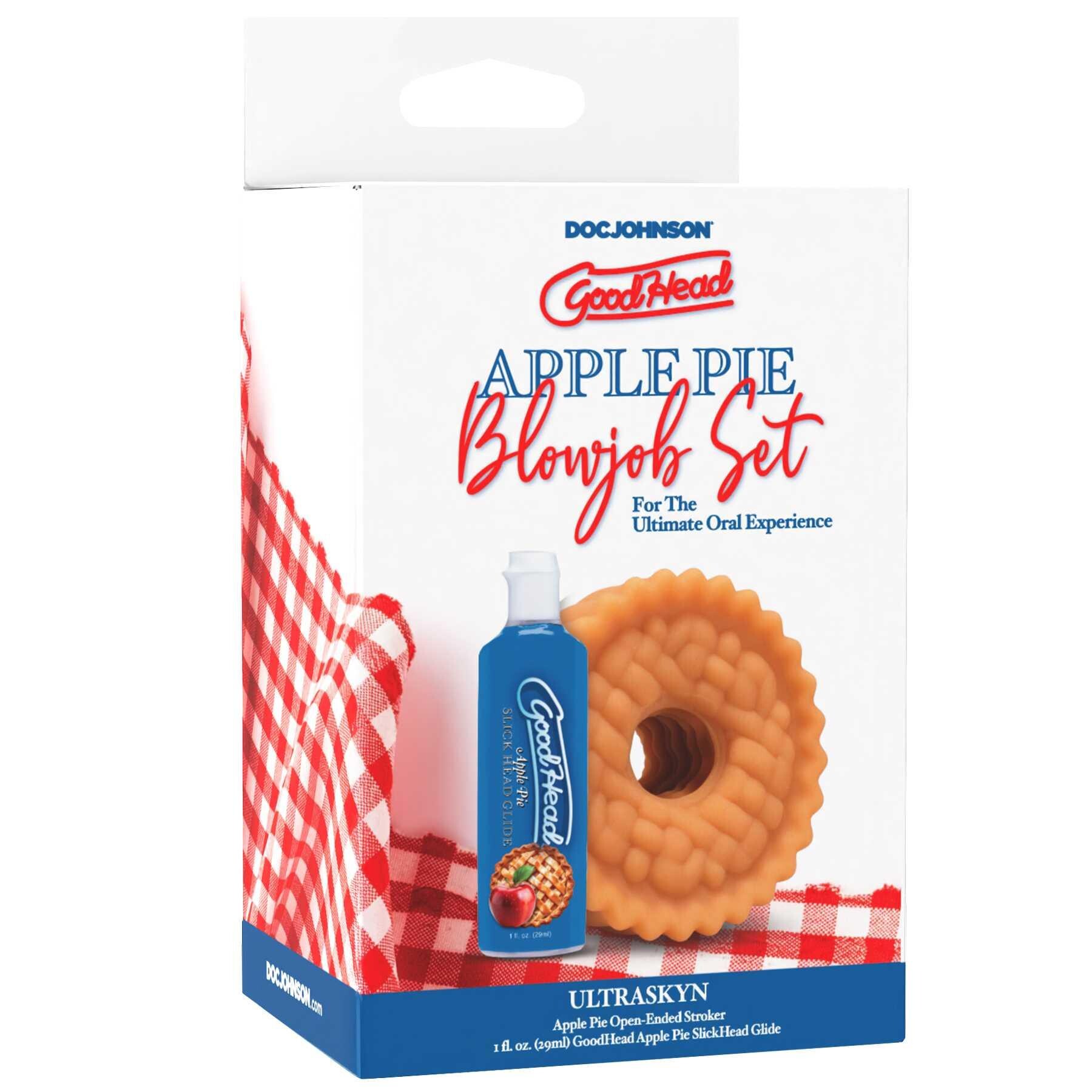 Good Head Apple Pie Blowjob Set packaging