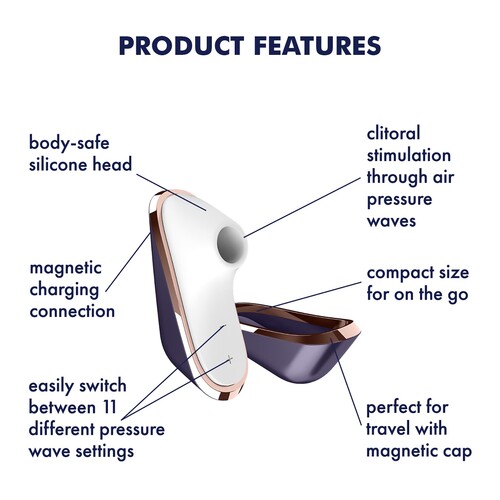 Satisfyer Pro Traveler features