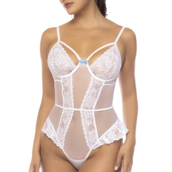 Aixa Floral Lace  Teddy front cropped