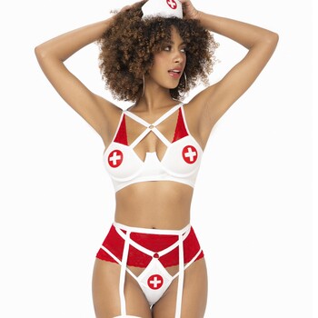Heart Breaker Nurse Costume cropped front