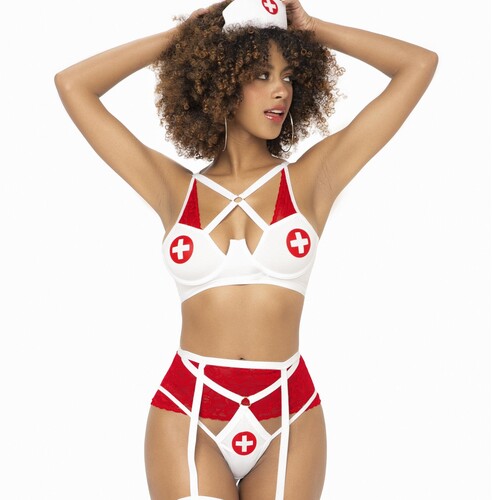 Heart Breaker Nurse Costume cropped front