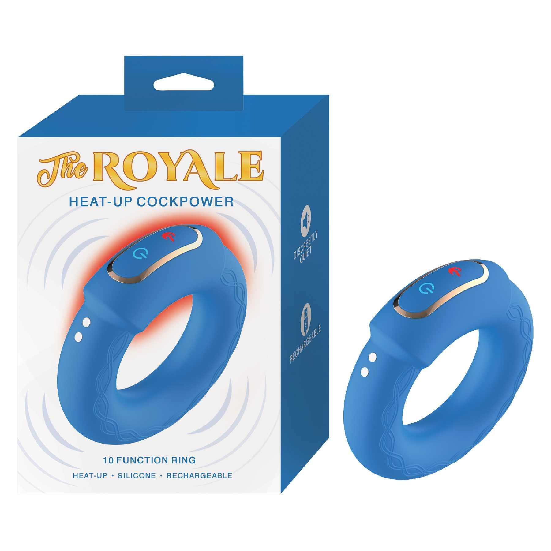 THE ROYALE HEAT-UP COCKPOWER C-RING product with package