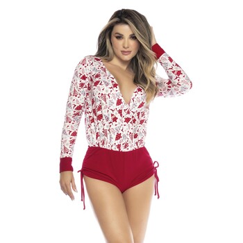 Holly Long Sleeve Onesie front