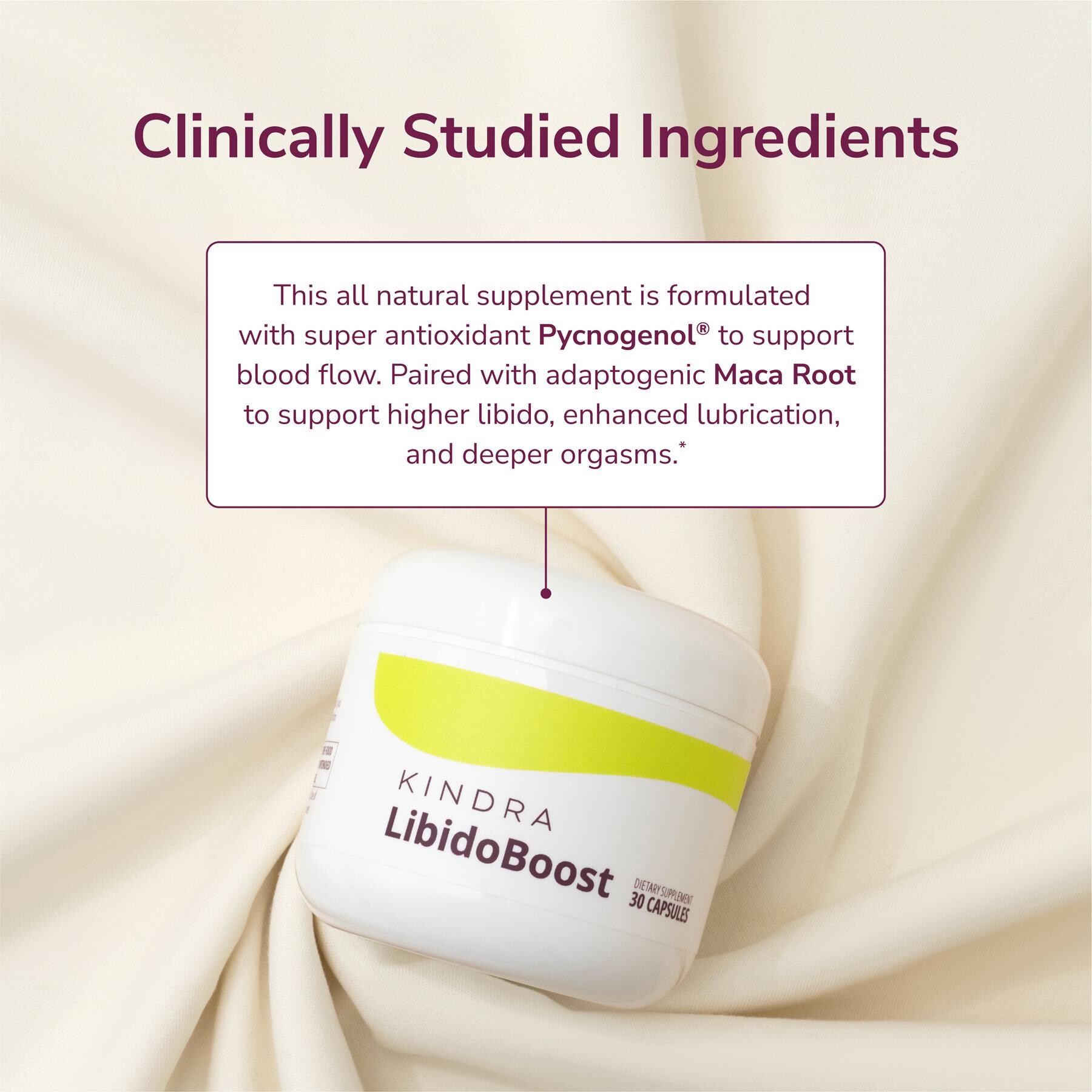 Kindra LibidoBoost ingredients