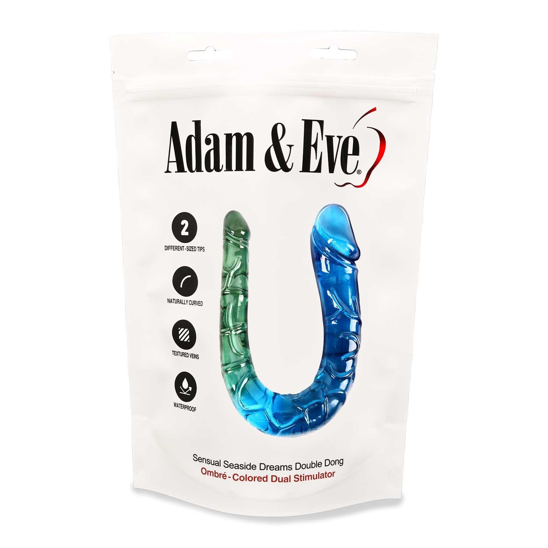 A&E SENSUAL SEASIDE DREAMS DOUBLE DONG packaging