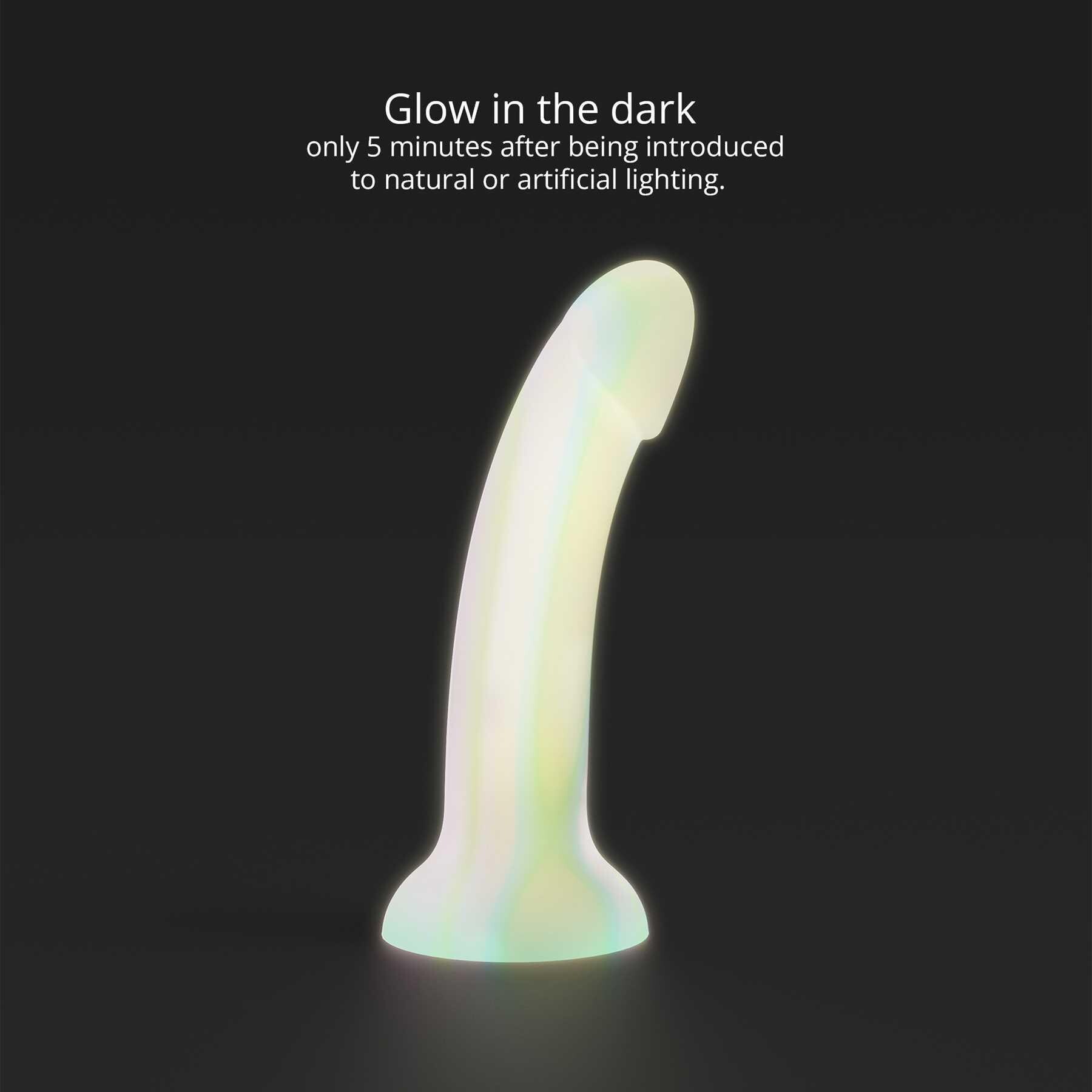 DILDOLLS FANTASIA Liquid Silicone Dildo Glow in the Dark