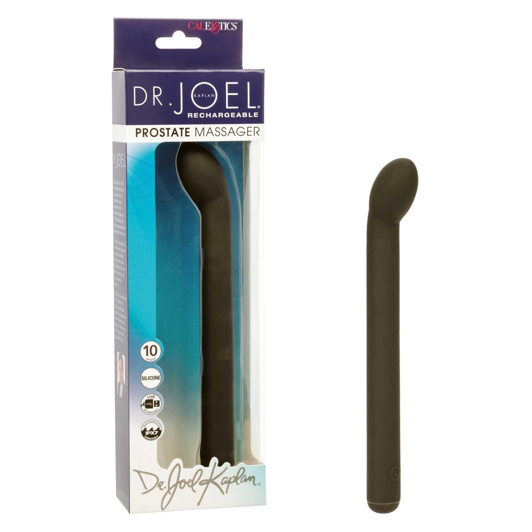 Dr. Joel Kaplan® Rechargeable Prostate Massager product with packaging