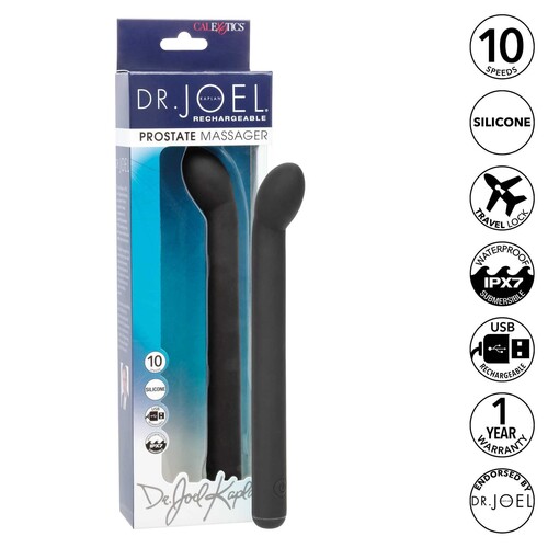 Dr. Joel Kaplan® Rechargeable Prostate Massager product with packaging
