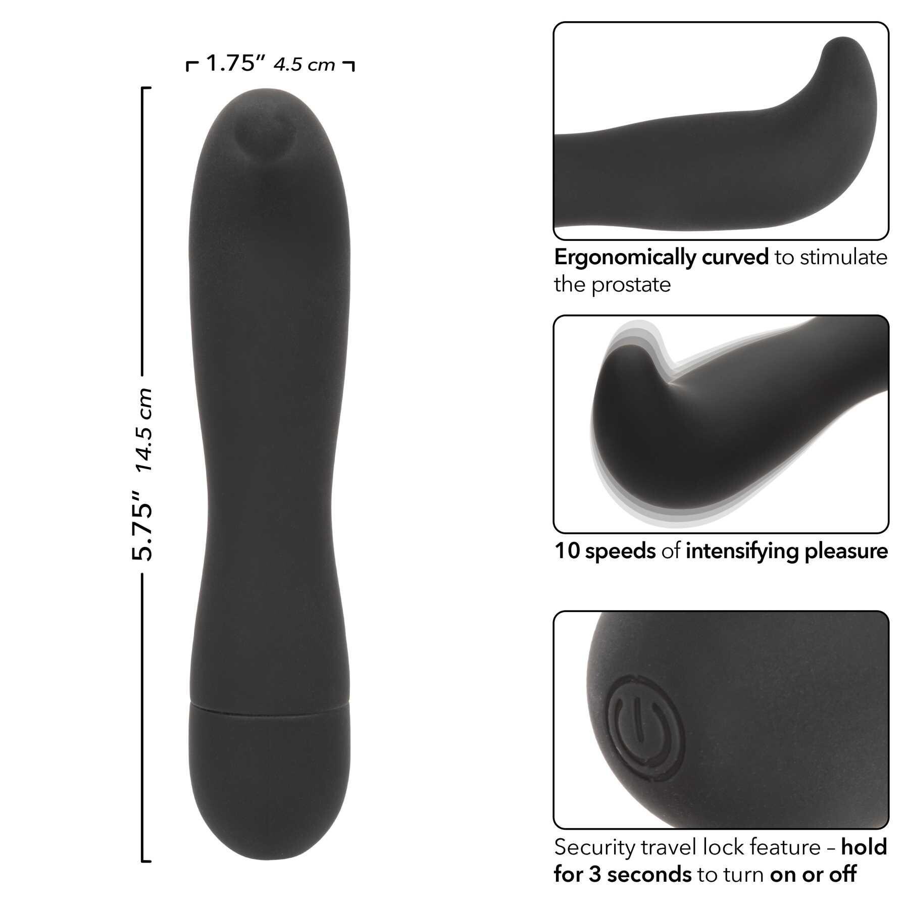 Dr. Joel Kaplan® Rechargeable Prostate Probe specs