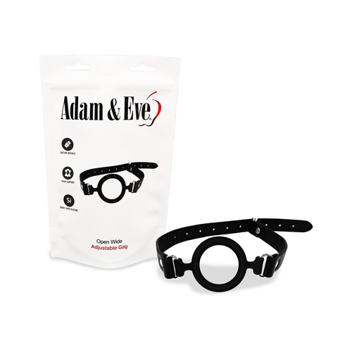 Open Mouth Ball Gag - Product and Packaging