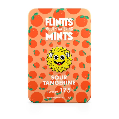 Flintts Mouthwatering Sour Tangerine front