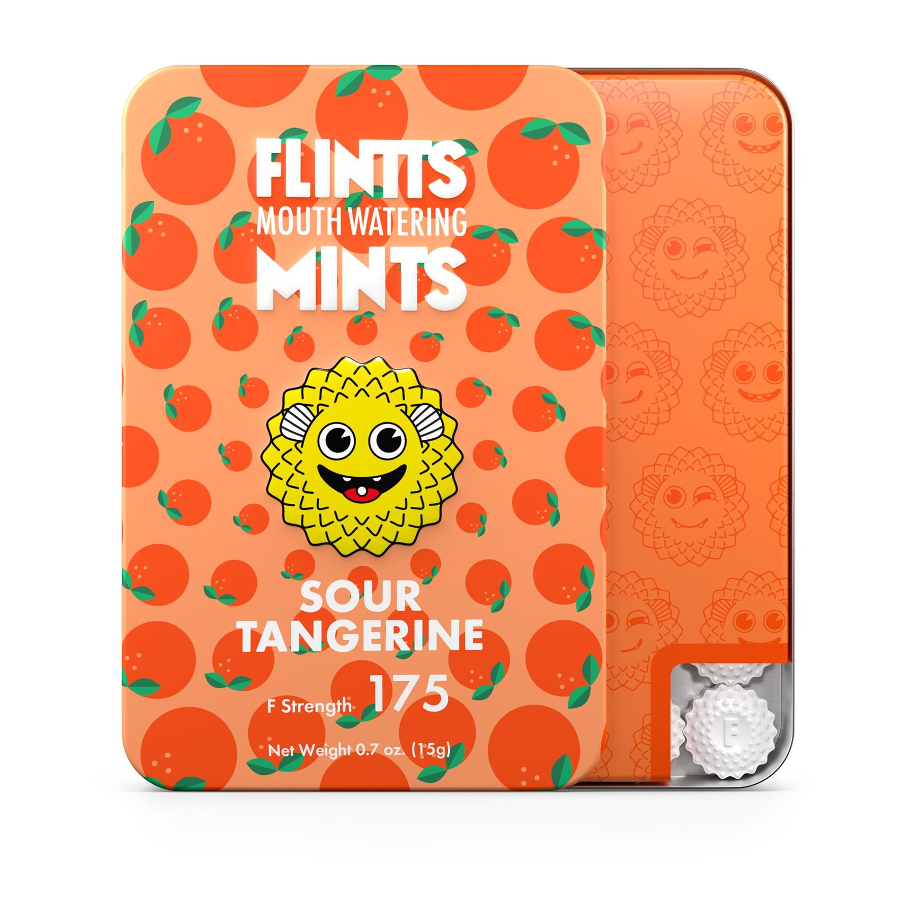 Flintts Mouthwatering Sour Tangerine box