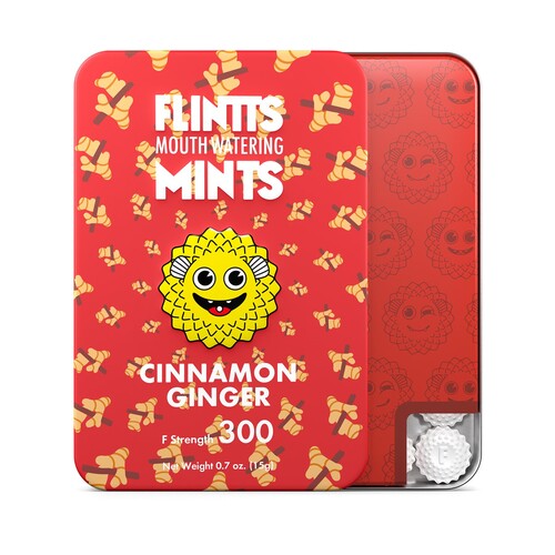 Flintts Mouthwatering  Cinnamon Ginger box