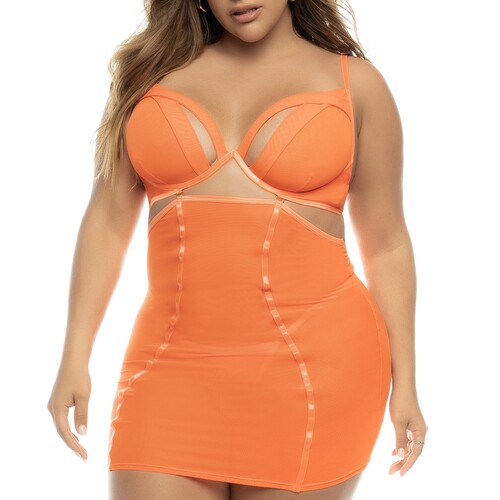 Color Explosion  Two-in-One : Babydoll and Two Piece Set