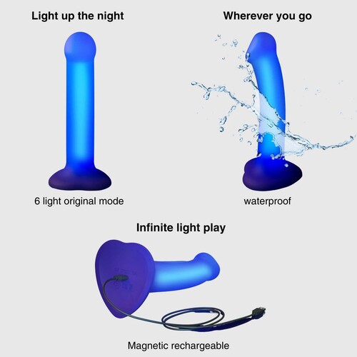 GLOW-LED DILDO specs and waterproof