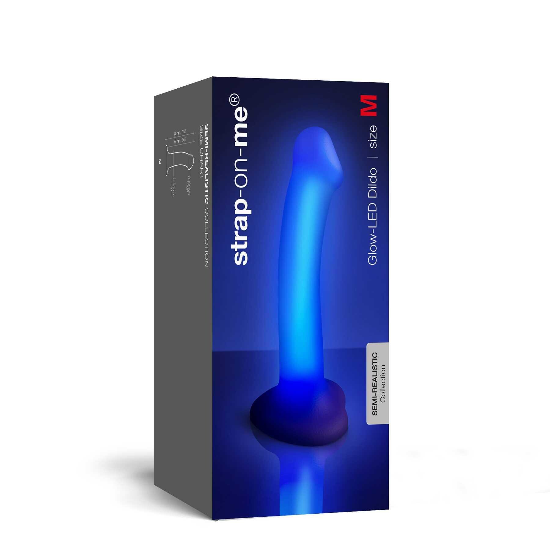 GLOW-LED DILDO package