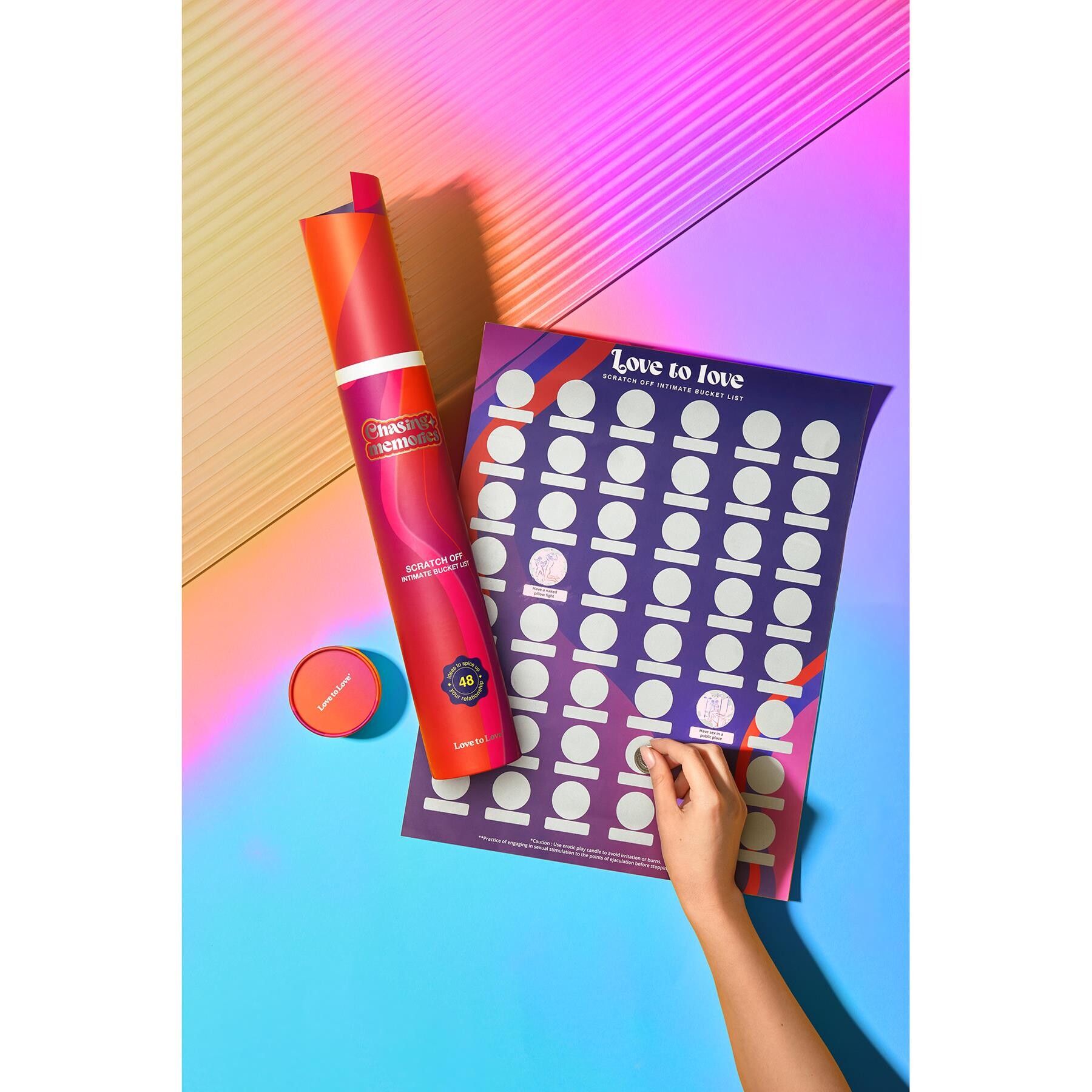 CHASING MEMORIES -  SCRATCH OFF BUCKET LIST