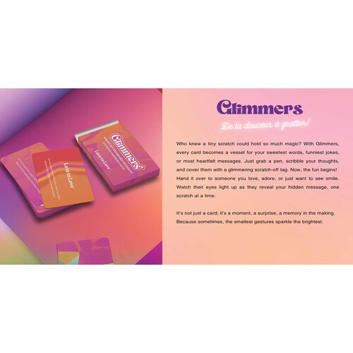 GLIMMERS -PERSONALIZED MESSAGE KIT