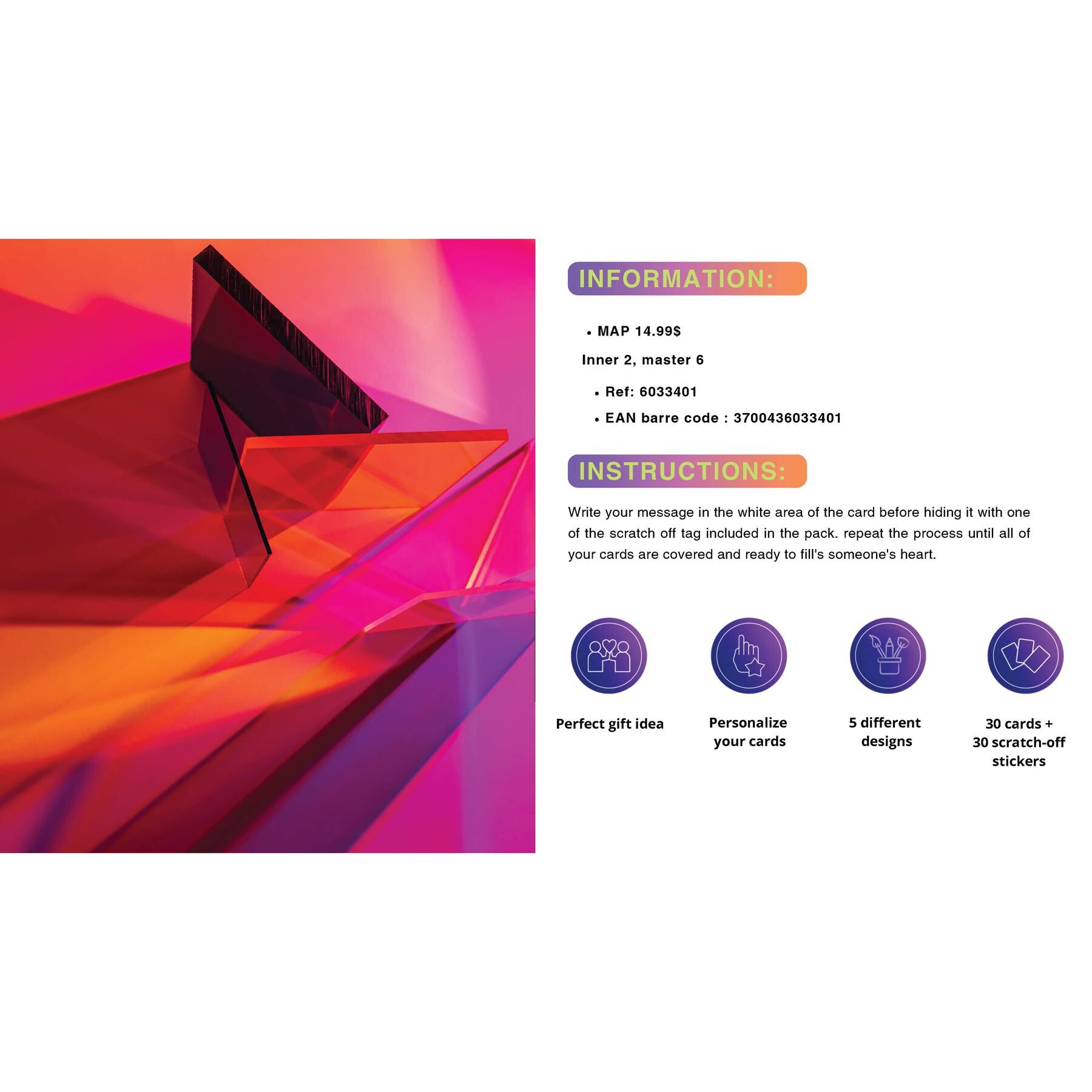 GLIMMERS -PERSONALIZED MESSAGE KIT