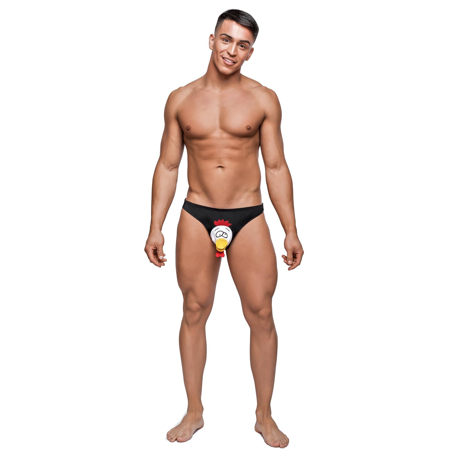 Choke the chicken bikini front