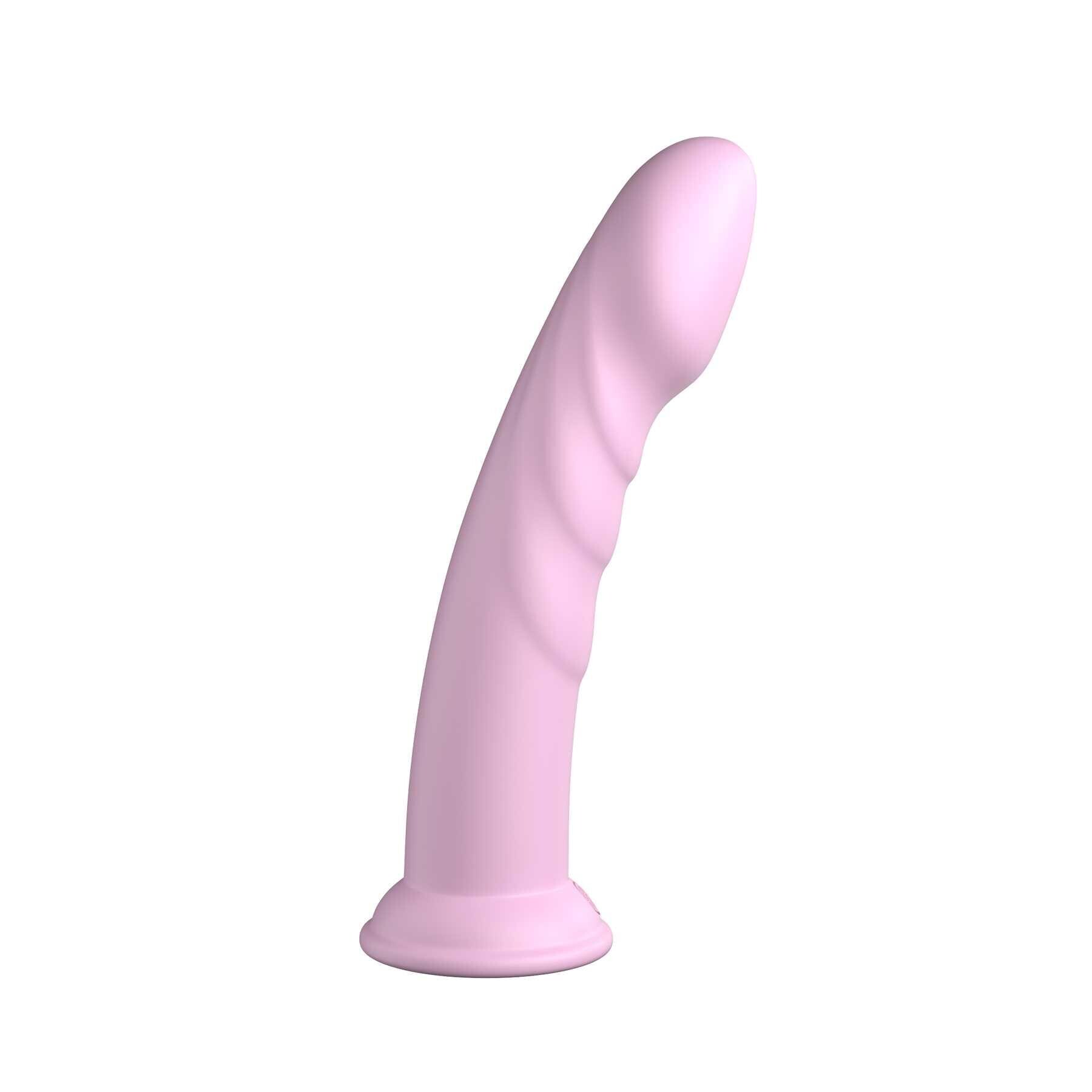 Dillio Platinum Super 8 Silicone Dildo pink