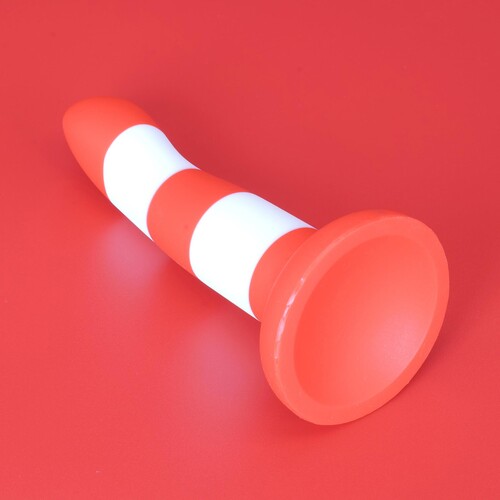 Candy Cane Dildo W/Suction Cup - Dildos | Adam & Eve