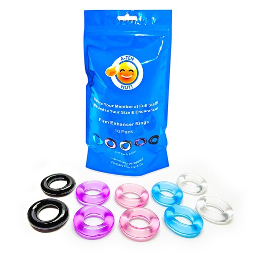 A-Ten-Hut Firm Enhancer Rings | Adam & Eve