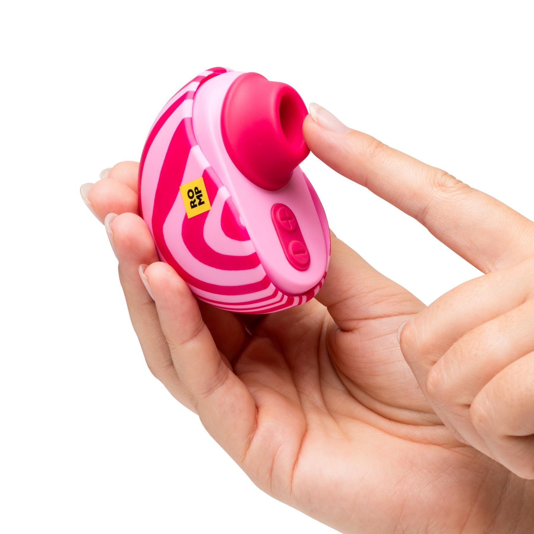 Romp Spin Clitoral Stimulator - Hand Shot #2