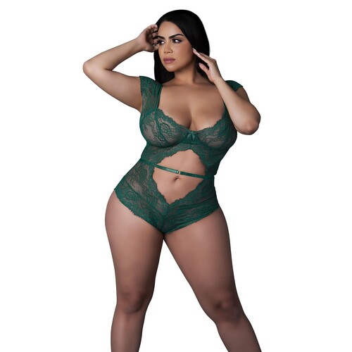 Evermore Cutout Romper queen front