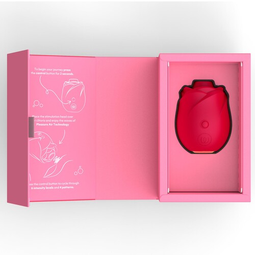 Womanizer Pleasure Air Rose - Open Packaging